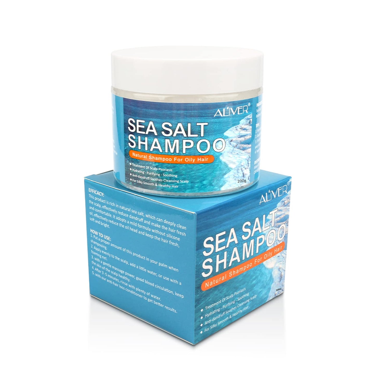 Sea Salt Shampoo - Anti-Dandruff & Itchy Scalp Treatment Bwetinde B Enterprises