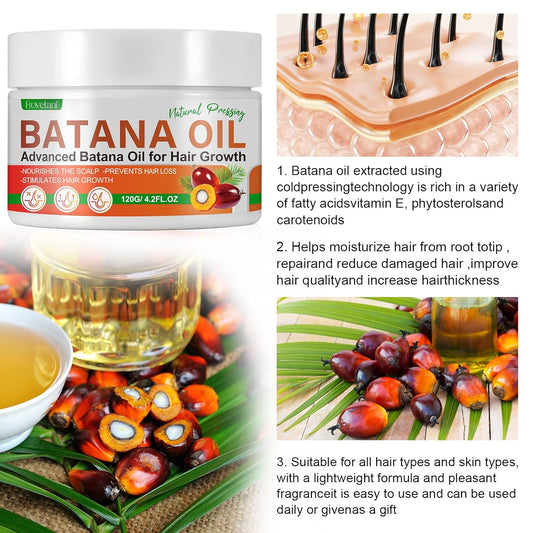 100% Organic Batana Oil from Honduras - Hair Growth & Repair Bwetinde B Enterprises