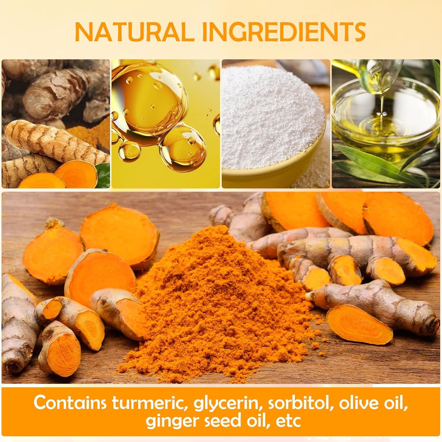 Turmeric Soap Bar - Handmade for Acne, Dark Spots & Smooth Skin Bwetinde B Enterprises