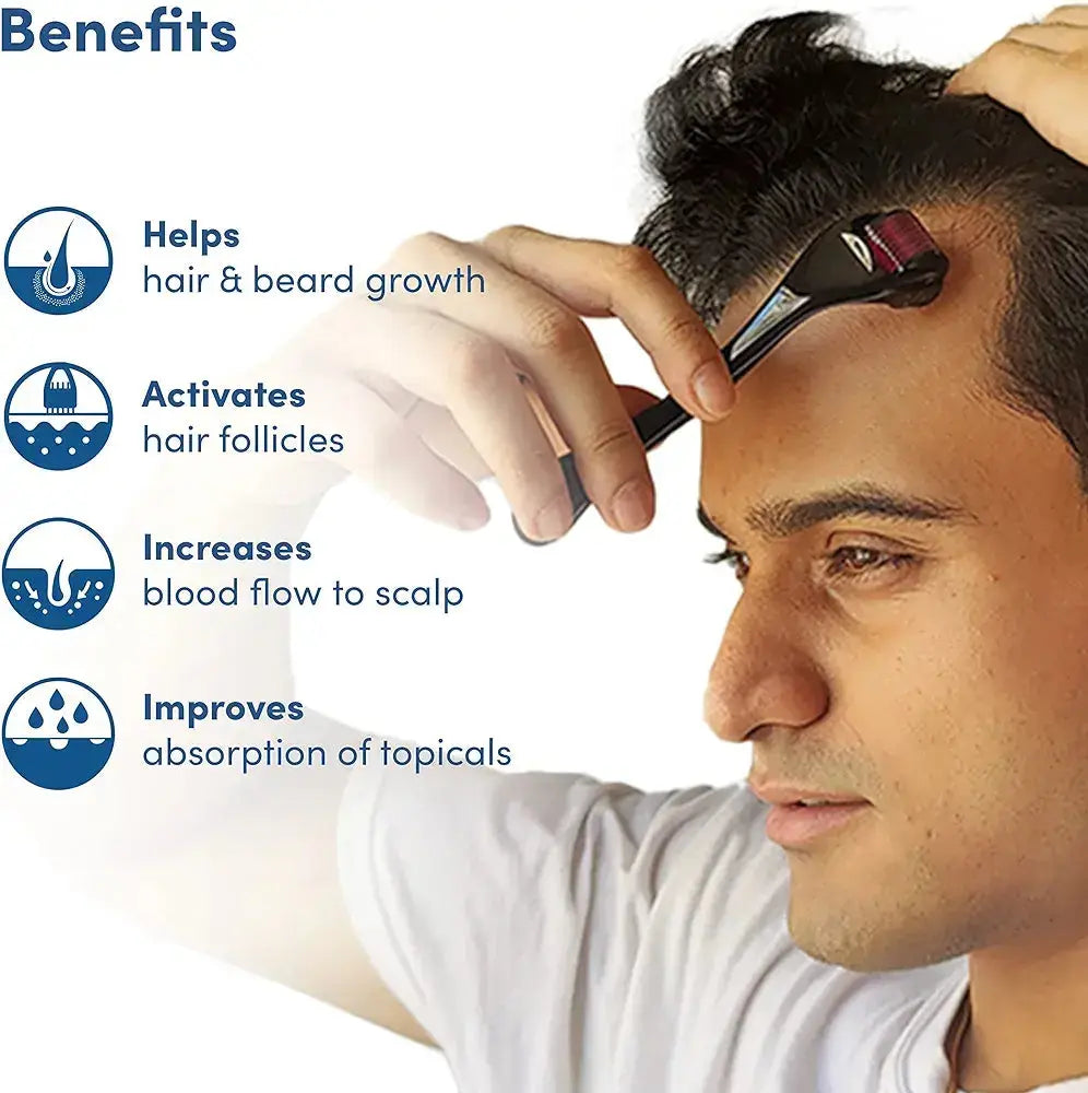 Derma Roller For Hair Growth & Beards