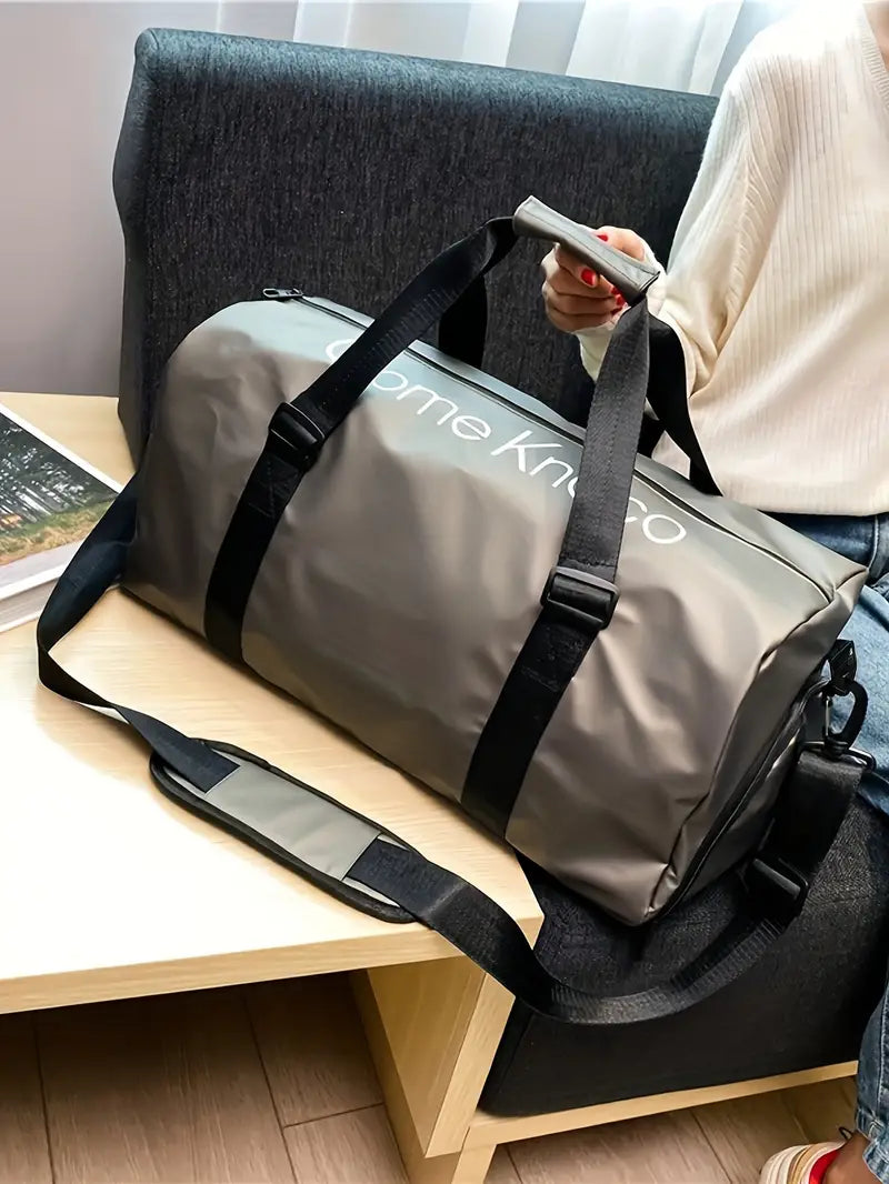 Travel Duffel Bag - Large Waterproof Gym Bag with Shoe Compartment Bwetinde B Enterprises