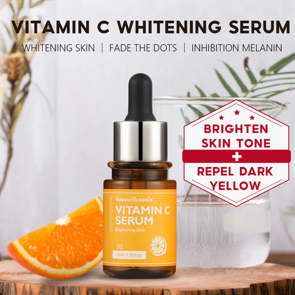 VIBRANT GLAMOUR Vitamin C Serum Brightening Skin Care 30ml Bwetinde B Enterprises