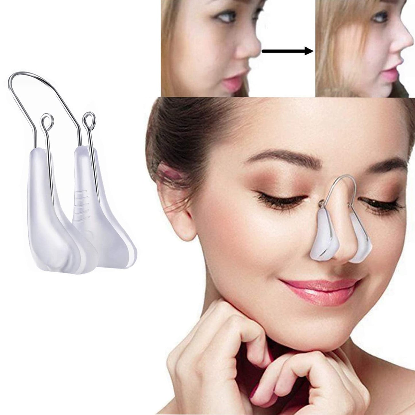 Nose Shaper Clip - Non-Surgical Nose Lifter & Straightener Tool Bwetinde B Enterprises