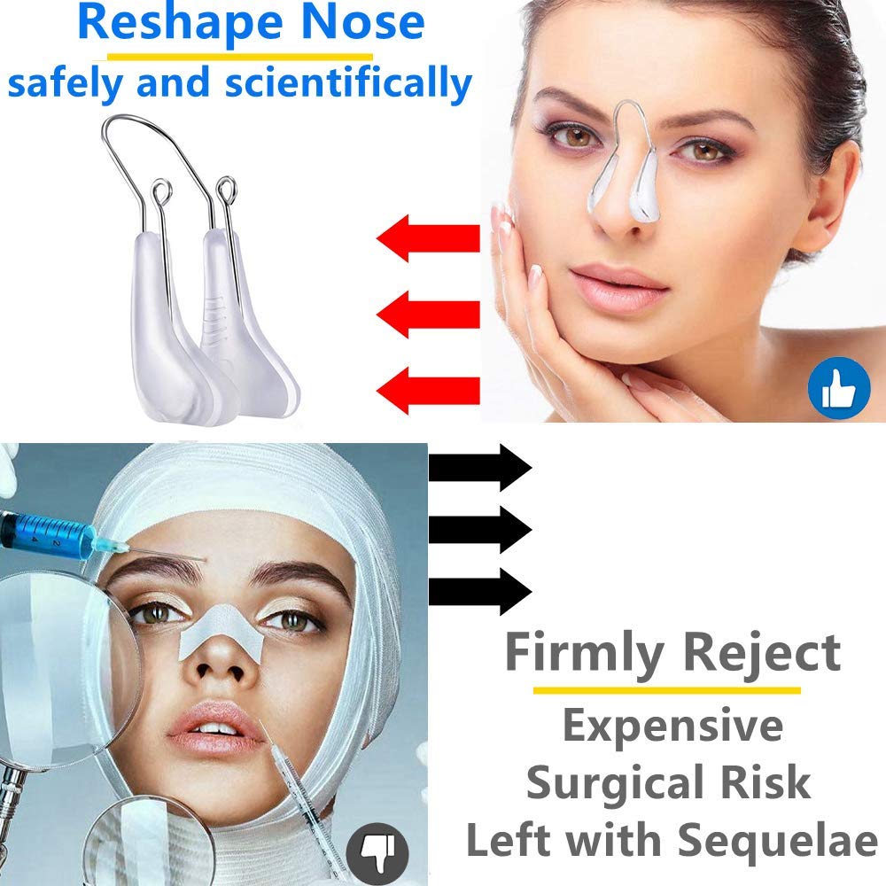 Nose Shaper Clip - Non-Surgical Nose Lifter & Straightener Tool Bwetinde B Enterprises
