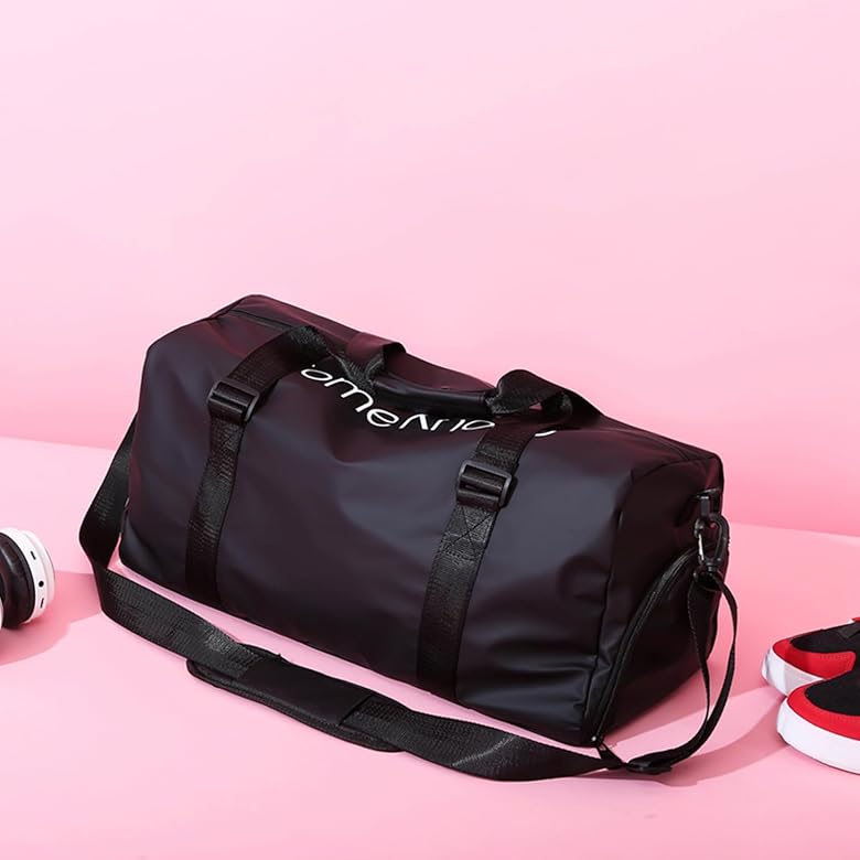 Travel Duffel Bag - Large Waterproof Gym Bag with Shoe Compartment Bwetinde B Enterprises