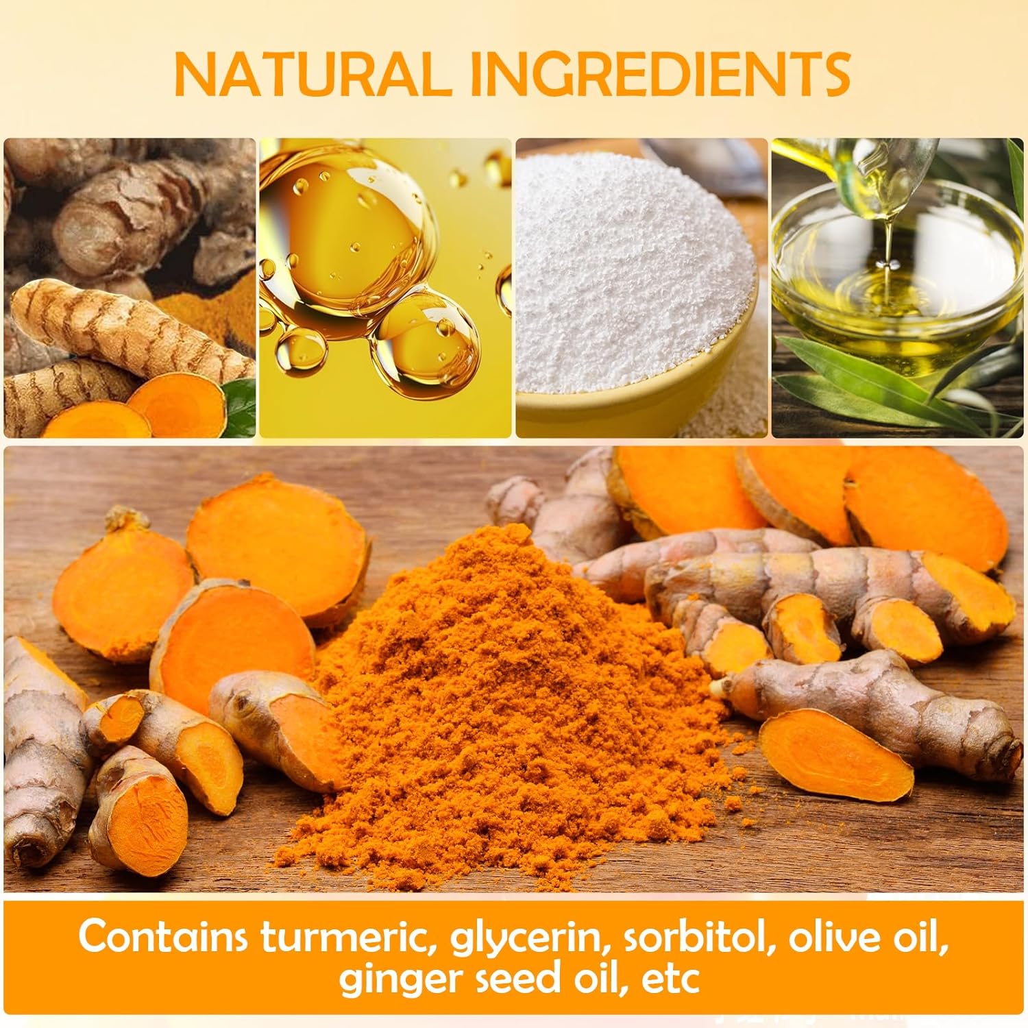 Turmeric Soap Bar - Handmade for Acne, Dark Spots & Smooth Skin Bwetinde B Enterprises