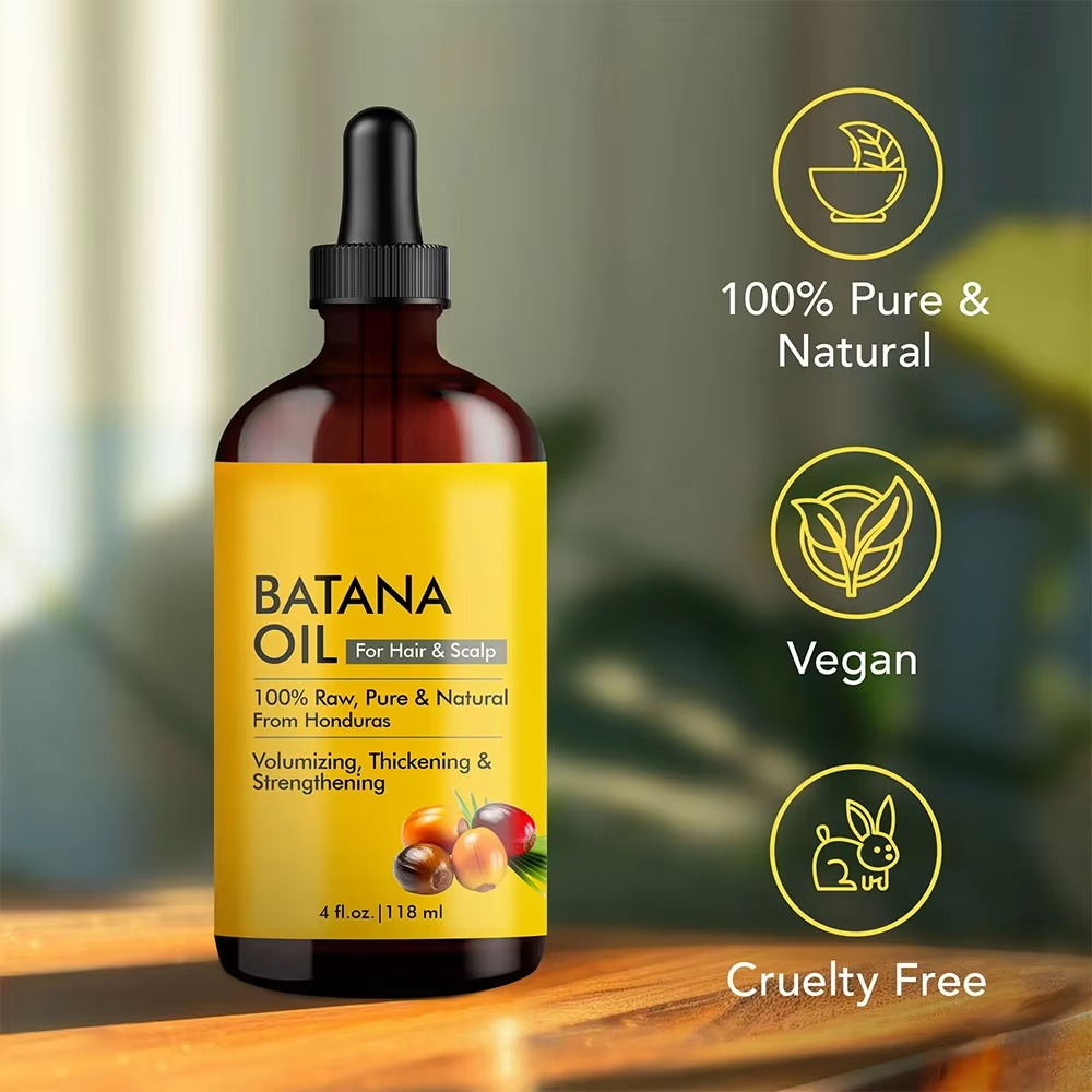 Batana Oil Hair Serum for Splits End Deep Nourishing Repairing Dry Damaged Hair Products