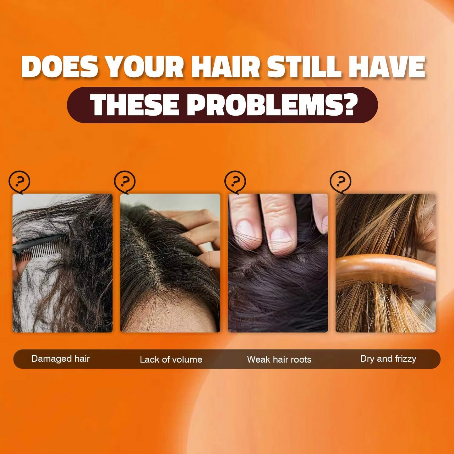 Batana 4-in-1 Vegan Herbal Hair Essential Oil Damaged Hair Nourishing Moisturizing Rosemary Pumpkin Seed Oil