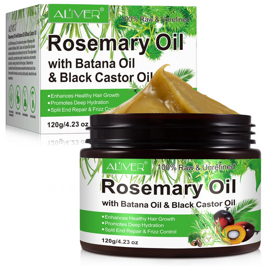 3 in 1 Rosemary Oil With Batana Oil Black Seed Oil for Hair Growth Bwetinde Business Enterprises