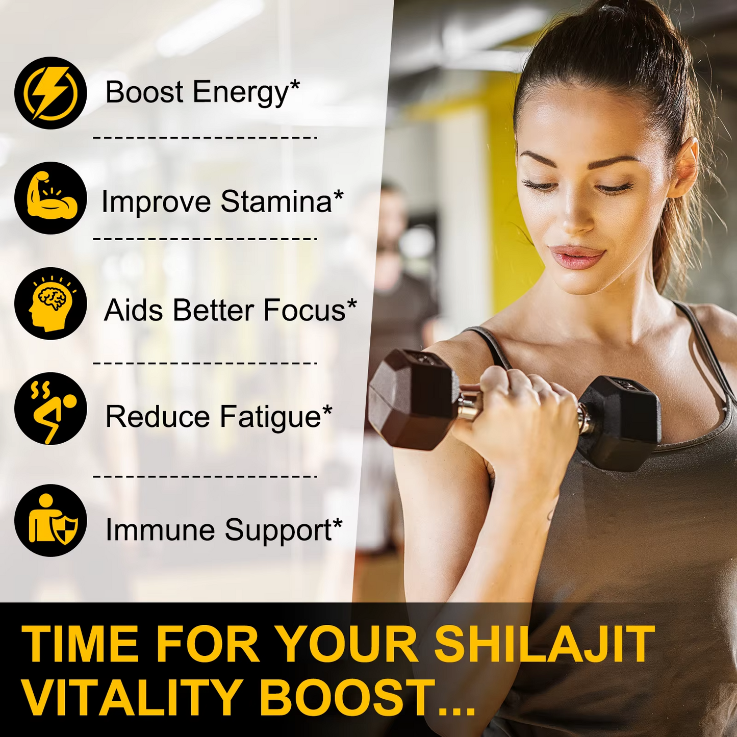 Gold Shilajit Gummies Boost Energy Immune Support Multiple Minerals Fulvic Acid Shilajit Resin Gummies