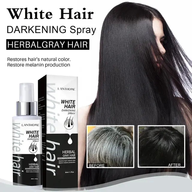 Anti Grey Hair Spray Hair Blackening