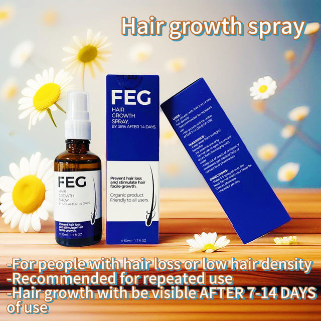 FEG Hair Growth Spray - Prevent Hair Loss & Stimulate Follicle Growth Bwetinde B Enterprises