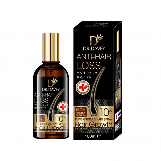 Dr. Davey Pure Ginseng Hair Growth Spray - Anti Hair Loss Treatment Bwetinde B Enterprises