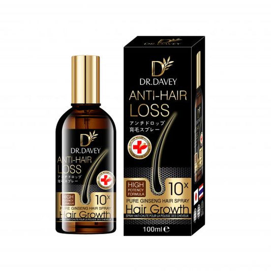 Dr. Davey Pure Ginseng Hair Growth Spray - Anti Hair Loss Treatment Bwetinde B Enterprises