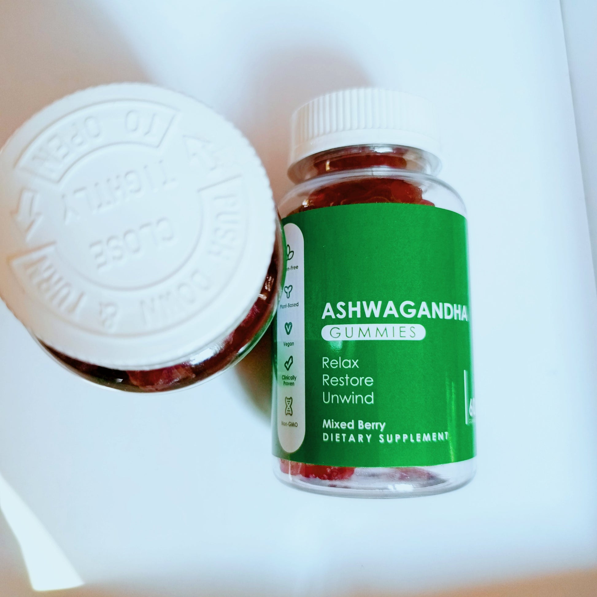 Ashwagandha & Maca Gummies - Stress Relief, Sleep & Energy Support Bwetinde B Enterprises