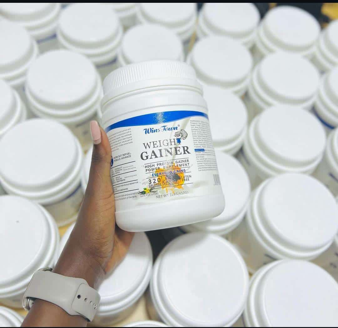 Weight Gainer Powder 450g - 25g Protein, 60g Carbs for Muscle Mass