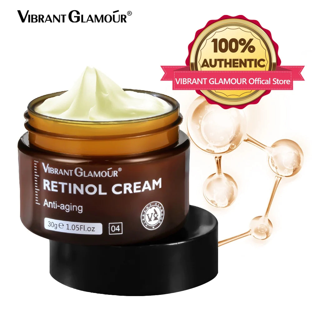 VIBRANT GLAMOUR Natural Retinol Anti Aging Whitening Face Cream 30g