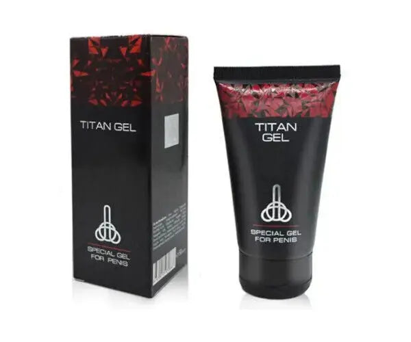 Titan Gel Red - Enhancement Massage Gel for Men
