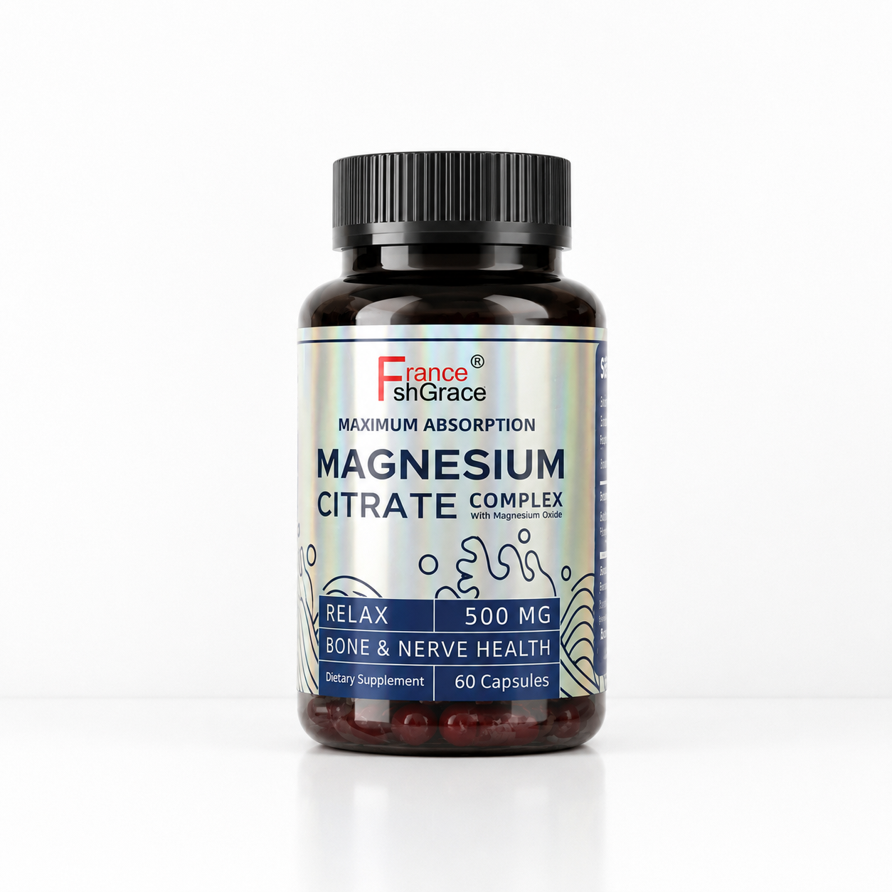 Magnesium Citrate Complex 500mg | 60 Capsules