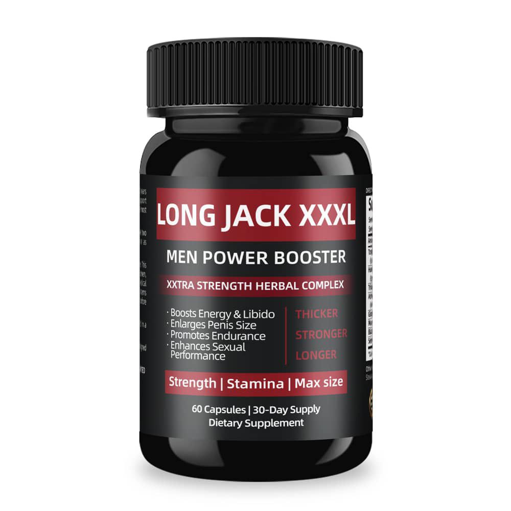 Long Jack XXXL Herbal Supplement | 60 Capsules