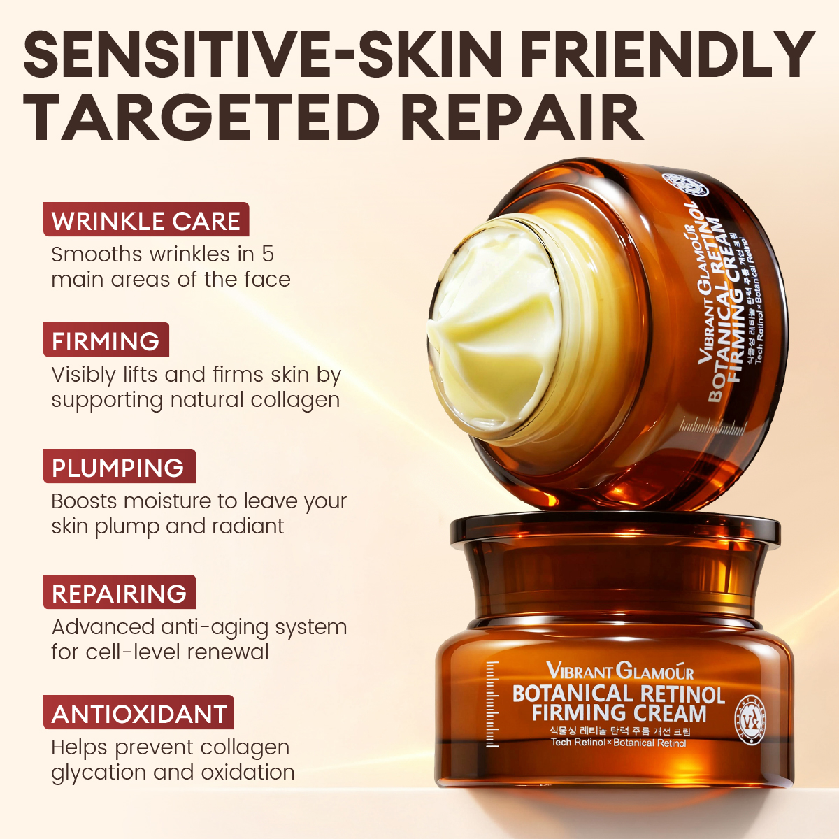 VIBRANT GLAMOUR Retinol Firming Cream