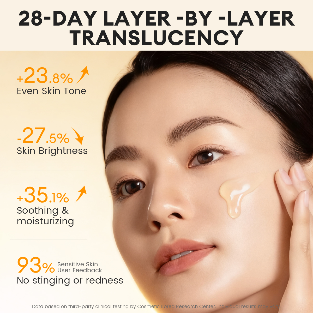 VIBRANT GLAMOUR Vitamin C VC Radiance-Boosting Barrier Face Serum 30ML