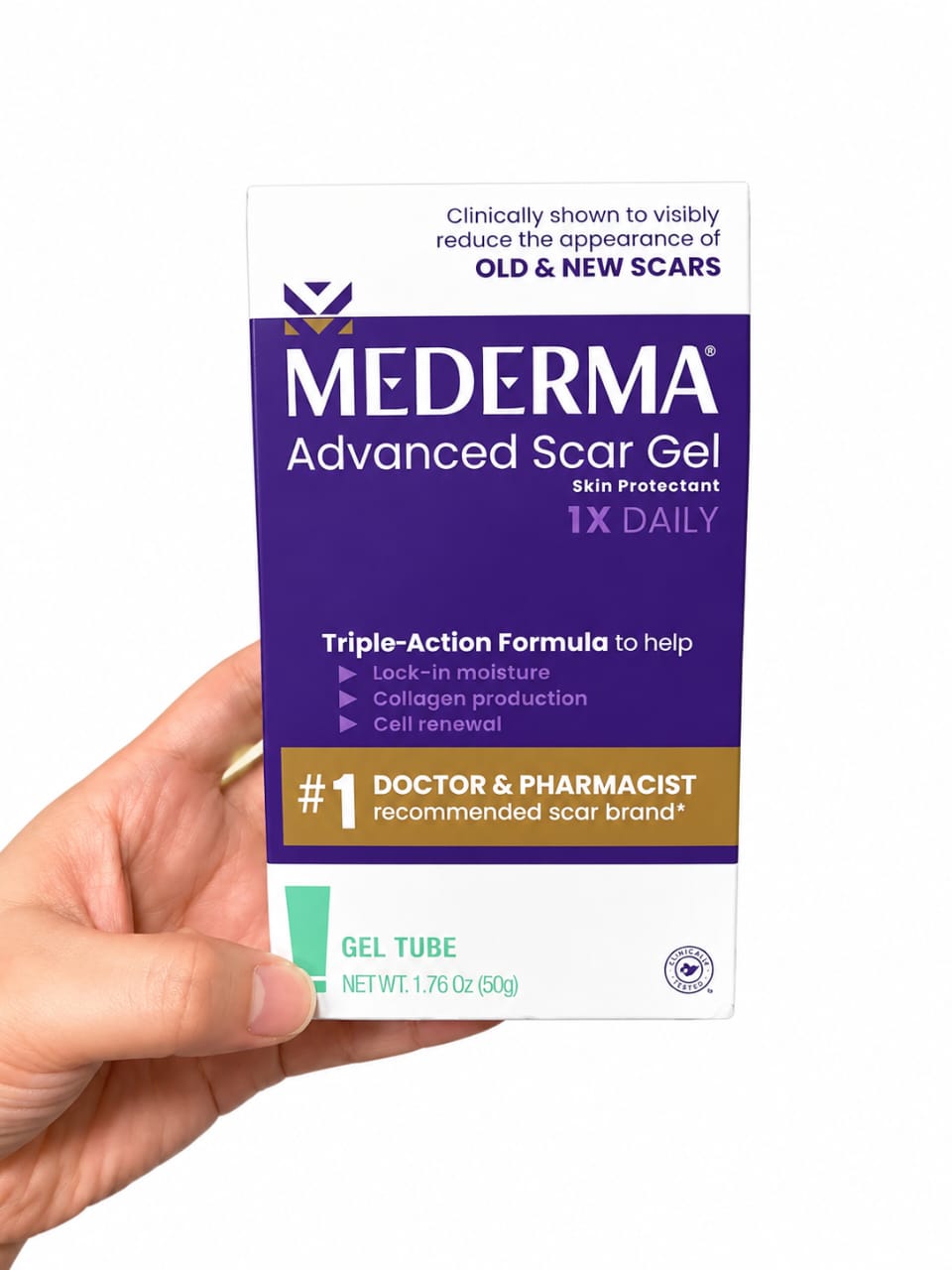 Mederma Advanced Scar Gel 50mls For Old & New Scars
