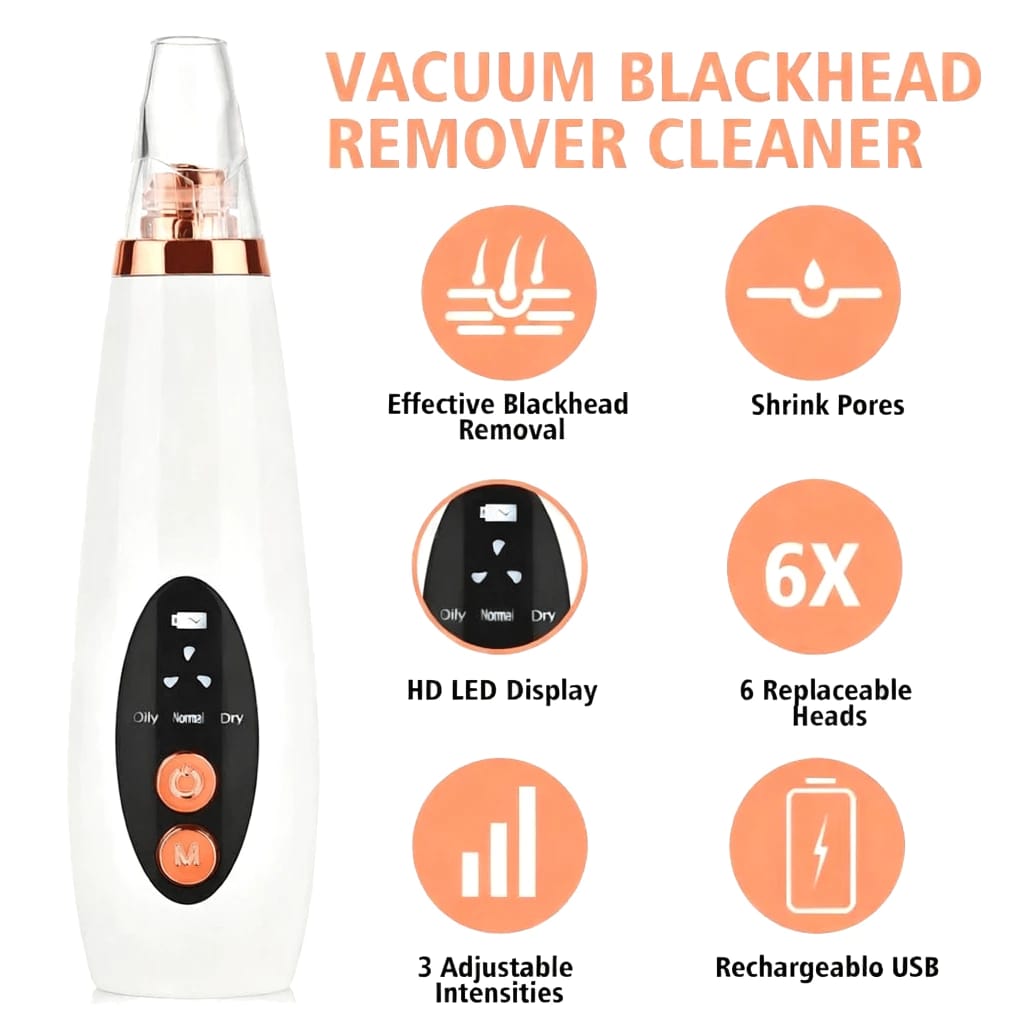 Blackhead Remover Vacuum | Electric Pore Cleaner & Extractor