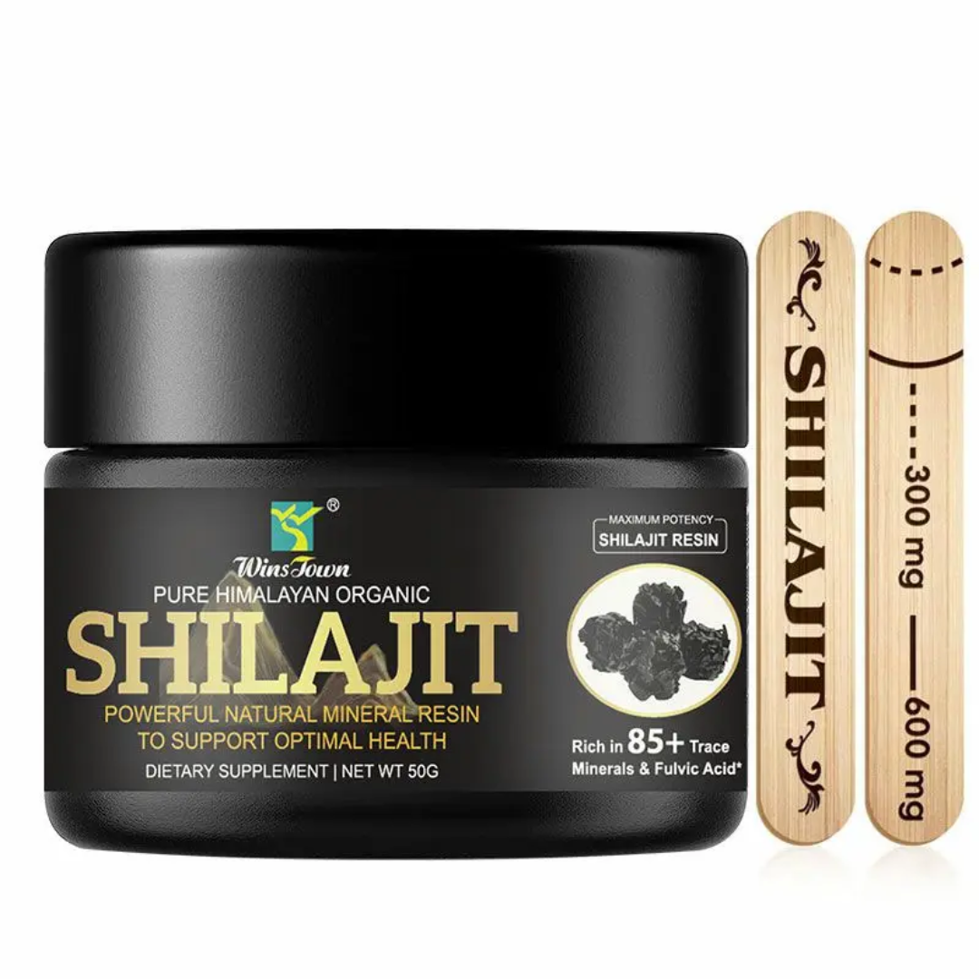 WinsTown Pure Himalayan Shilajit Resin 50g - WinsTown Extra Strength Supplement