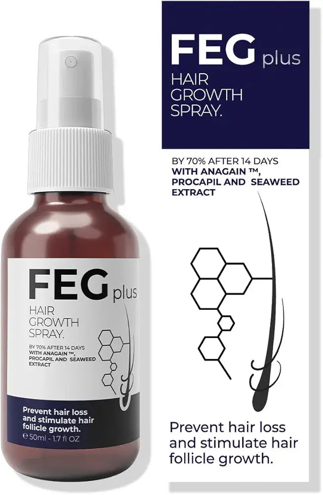 FEG Plus Hair Growth Serum 22% - Original Formula for Hair & Beard