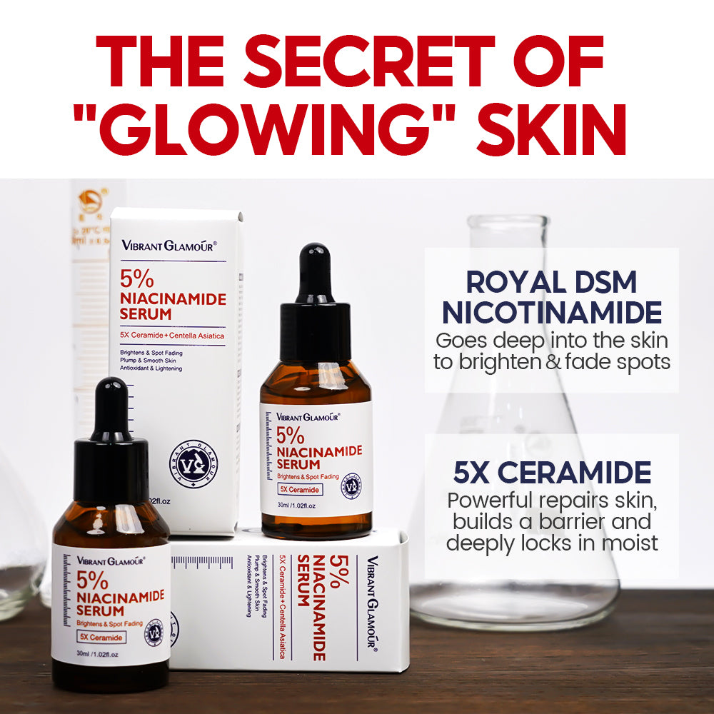 5% Niacinamide +5X Ceramide+3X Centella Asiatica Whitening Serum 30ml